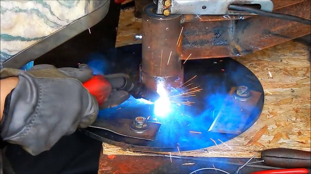 Homemade Front Mount ATV Mower