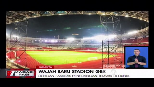 Wajah Baru Stadion Gelora Bung Karno