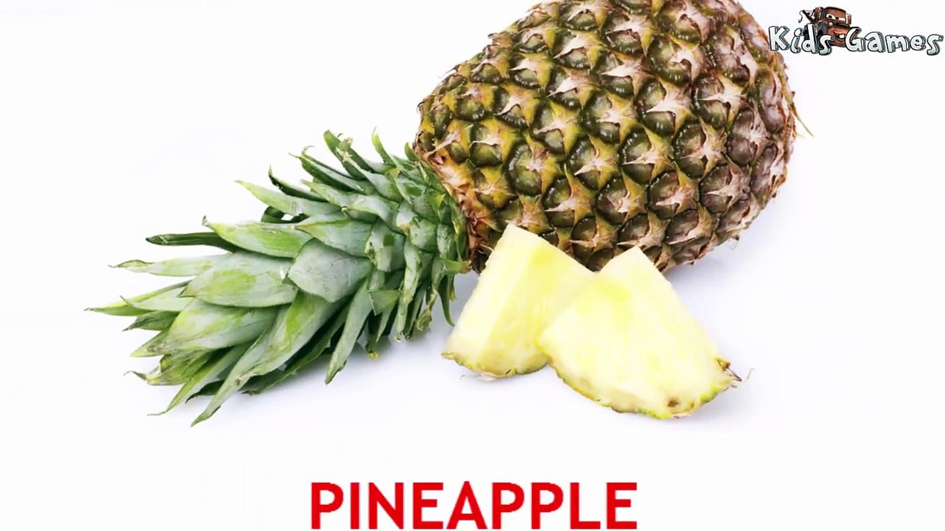 Kids Learning Fruits And Vegetables Names For Kids English Video Dailymotion