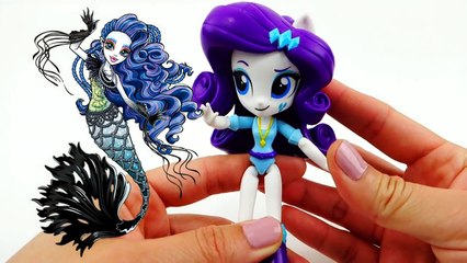 New Custom Monster High Sirena Von Boo Mermaid Doll From My Little Pony Equestria Girl Tutorial