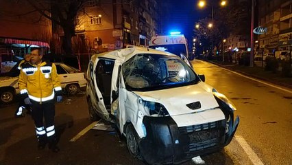Samsun'da trafik kazası: 1 ölü, 2 yaralı