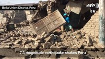 Two dead in Peru after 7.3-magnitude quake