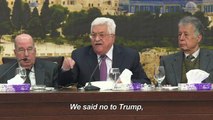 Abbas calls Trump's peace efforts 'slap of the century'