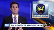 Suspect arrested after hit-and-run involving Phoenix officer