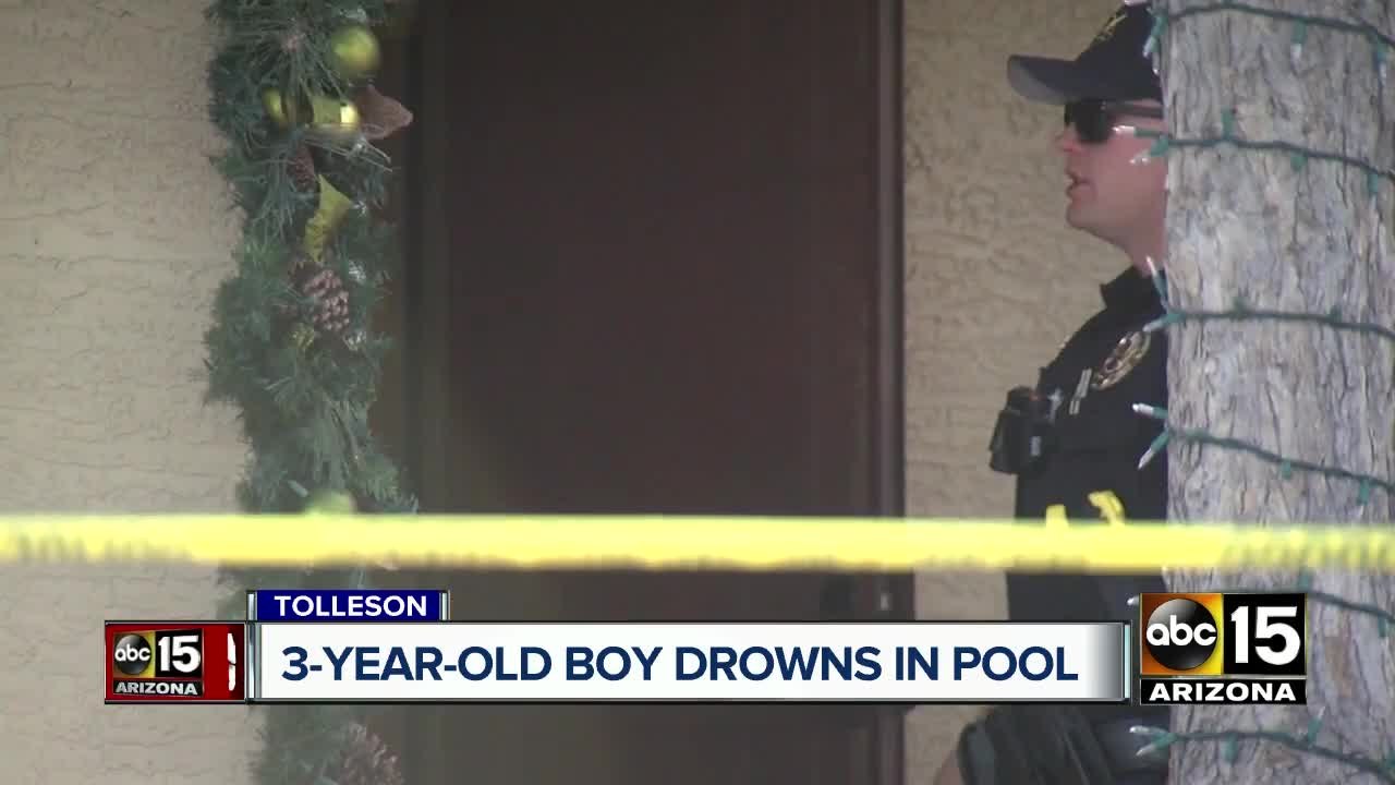 Child drowns in pool at home in Tolleson video Dailymotion