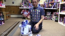 R2-D2 Interive Robotic Droid Star Wars The Force Awakens Toy Review! | Bins Toy Bin