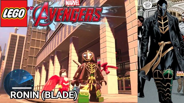 BLADE EVOLUTION in Lego Marvel Videogames (2013 - 2018)