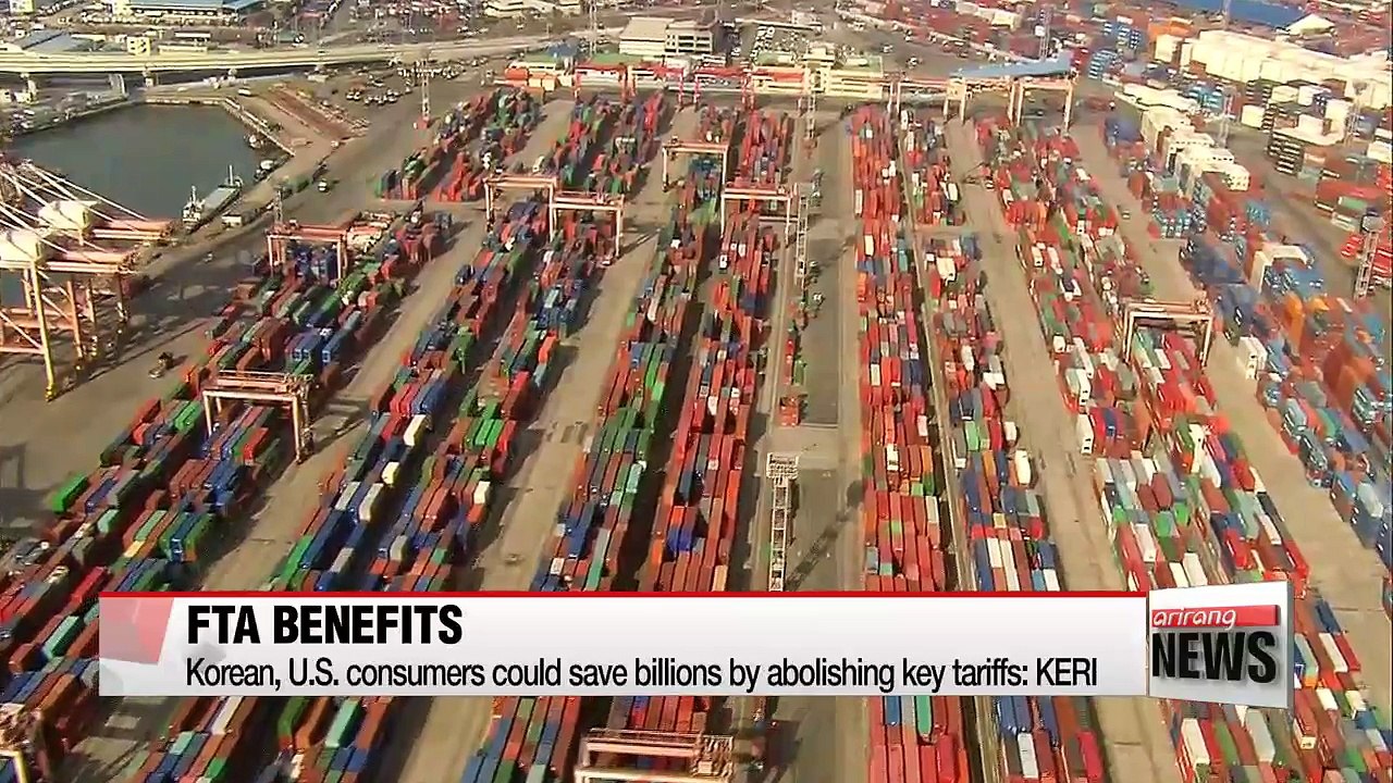 Korean, U.S. consumers could save billions by abolishing key tariffs: KERI