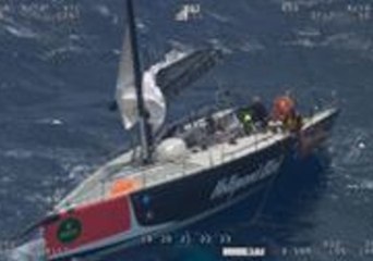 Sailors Rescued From Sinking Yacht in Bass Strait