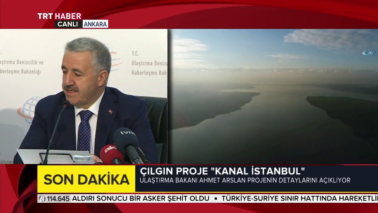 Çılgın proje Kanal İstanbul'un detayları açıklandı