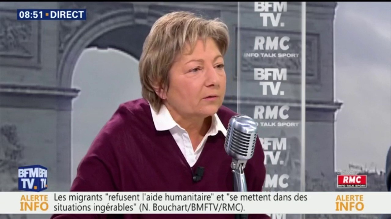 Calais: "Des associations se servent régulièrement des migrants pour exister", dénonce la maire de la ville Natacha Bouchart