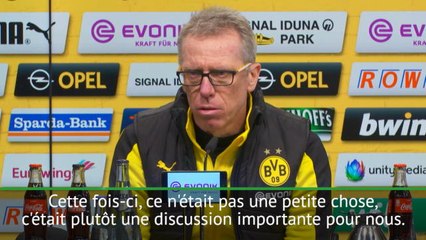 18e j. - Stöger : "Aubameyang doit suivre certaines règles"