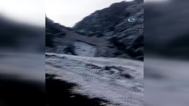 Iğdır'ın Yüksek Kesimlerine Kar Yağdı