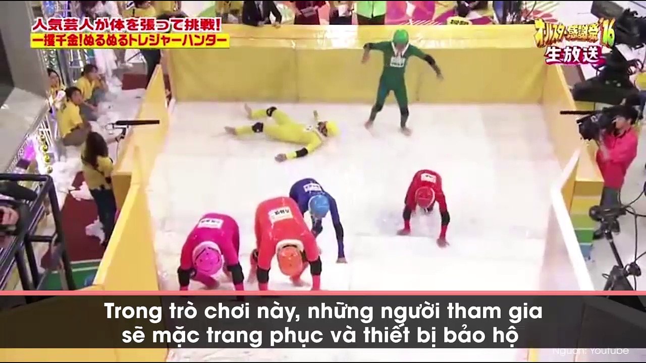 Điểm danh những trò chơi kỳ lạ bá đạo trên chương trình truyền hình Nhật Bản khiến người xem cười đau ruột