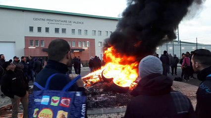 Blocage de la maison d'arrêt de Valence