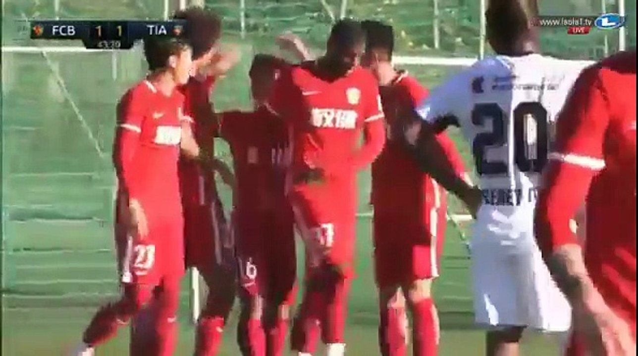 Basel 1:1 Tianjin Teda (Friendly Match. 14 January)