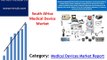 South African medical device market is expected to grow at a CAGR of 8.97 percent