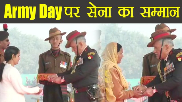Army Day पर General Bipin Rawat ने Soldiers को दिया Sena Medal | वनइंडिया हिन्दी