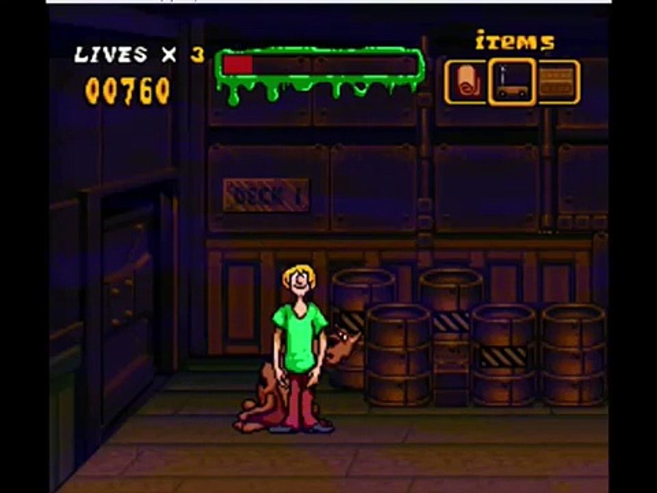 Scooby-Doo Mystery (SNES) Stage 1