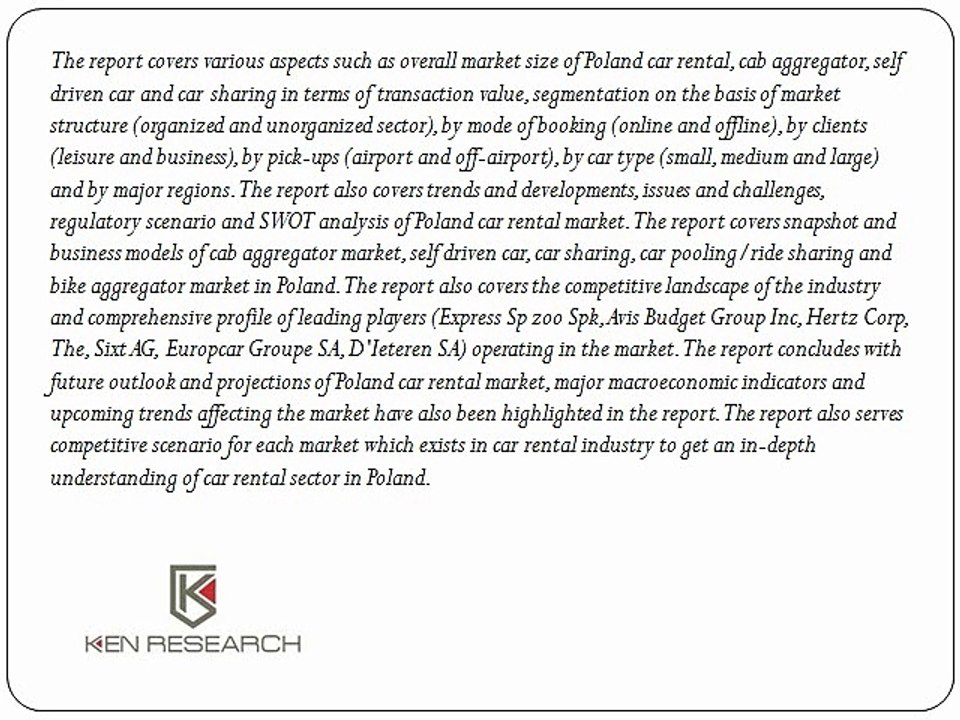 Ride Sharing Market Poland