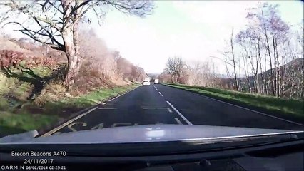 Three vehicles sent flying across UK road in horrific overtaking crash