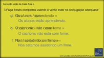 Clases de Portugués - Clase 4.2 - Ejercicios de la Clase 4.1 - NIVEL BÁSICO A1