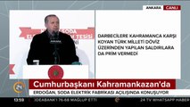 Cumhurbaşkanı Erdoğan konuşma yapıyor