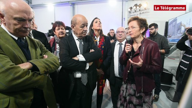 Electricité. Jean-Yves Le Drian inaugure le Filet de sécurité