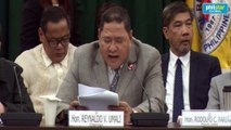 Rep. Reynaldo Umali provides highlights of the impeachment case of Chief Justice Sereno