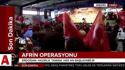 Cumhurbaşkanı Erdoğan�dan ABD�ye: Kim olursa olsun tepesine bineceğiz