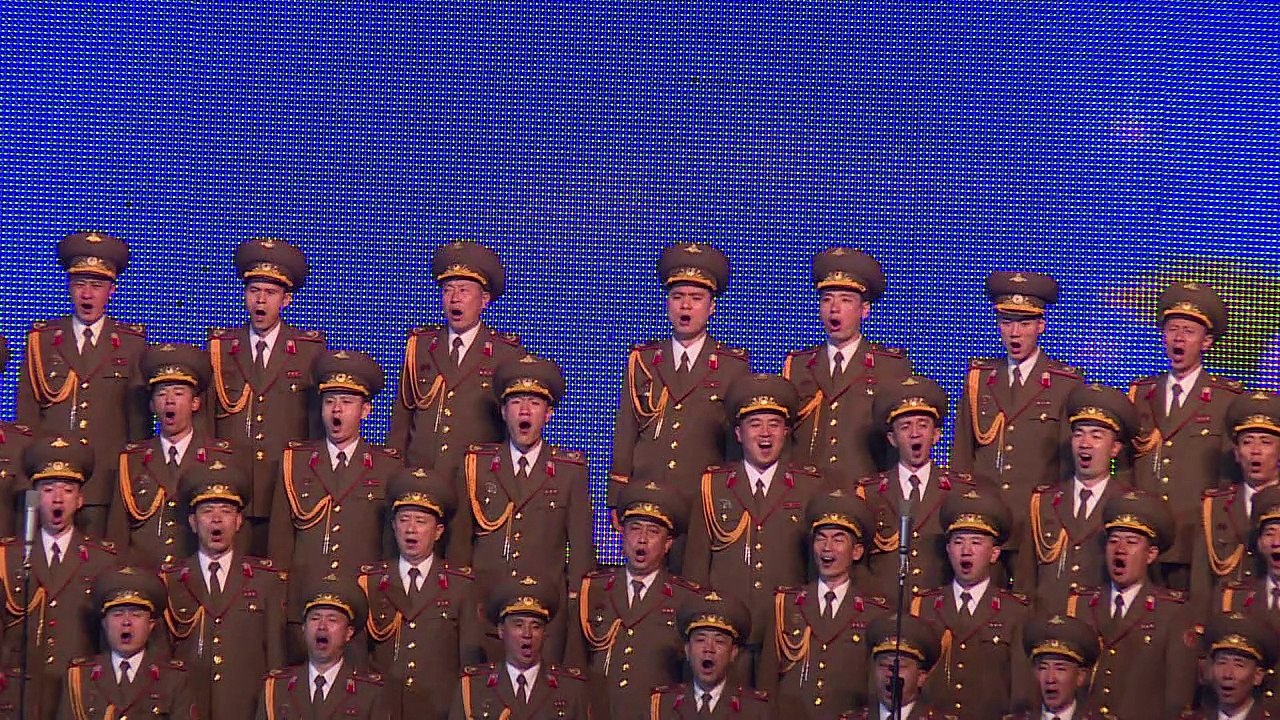 Nordkoreanische girl-band für olympia-auftritt im gespräch