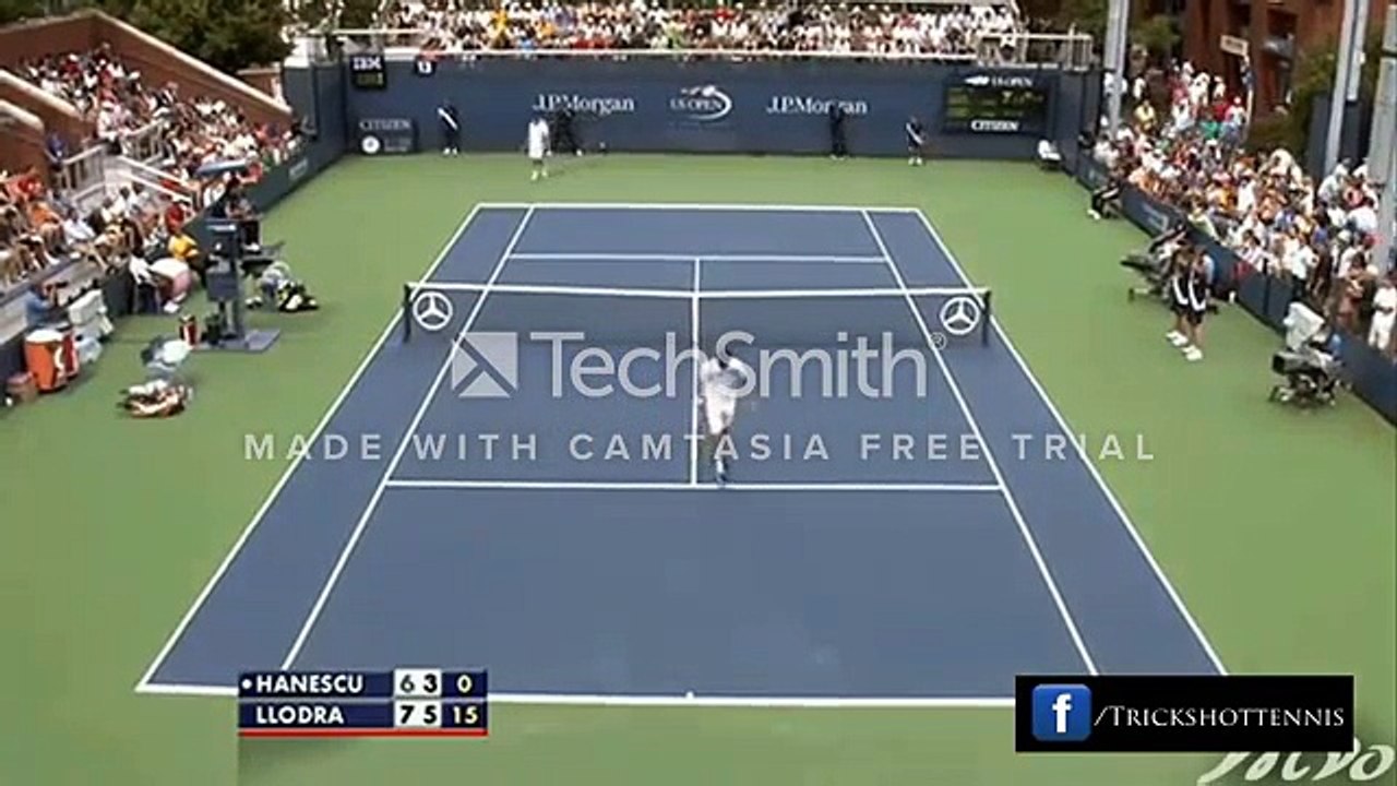 World's Most Amazing Tennis Trick Shots