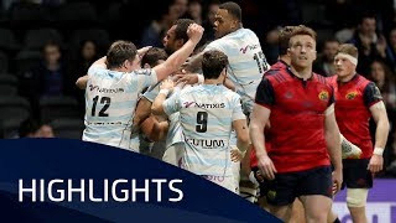Racing 92 v Munster Rugby (P4) - Highlights – 1...
