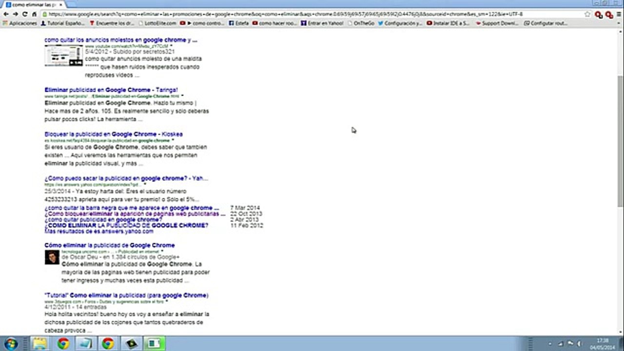 Como eliminar paginas con publicidad que se abren solas. metodo simple facil