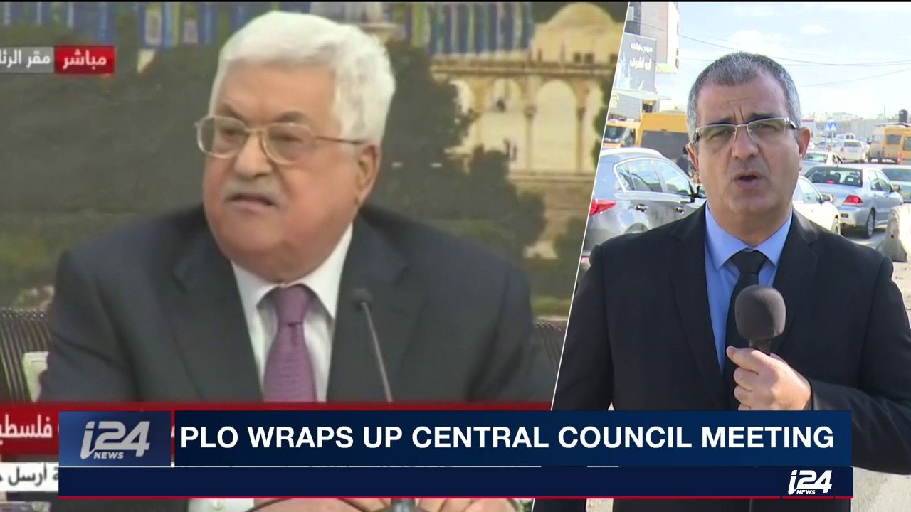 Palestine Liberation Organization (PLO) wraps up central council meeting.