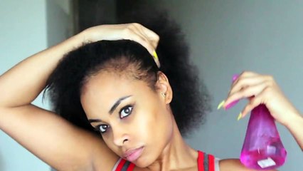 How To Slay & Lay Your Edges - Baby Hair Natural Hair Tutorial!