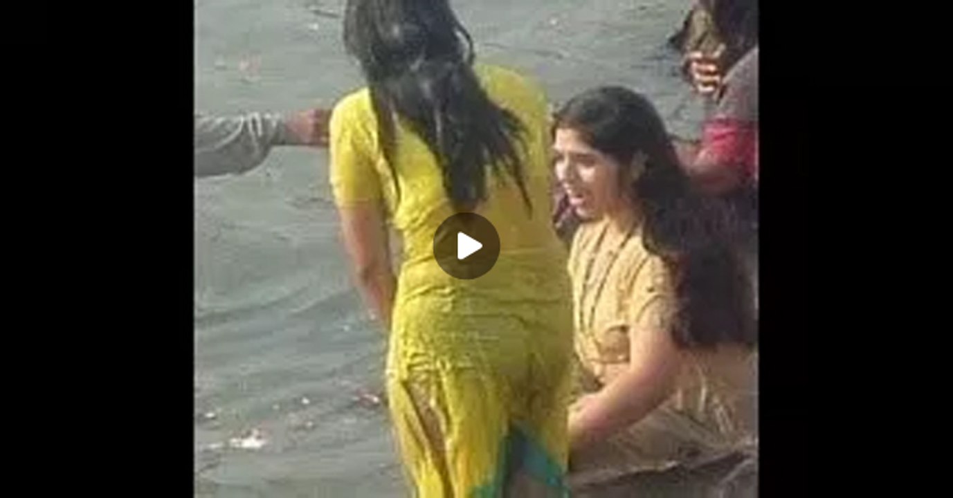 Students Having Fun on Seaside