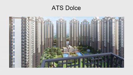 ATS Dolce Sector ZETA One Greater Noida
