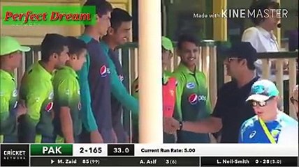 134 runs for tee sailer son playing in pakistan u19