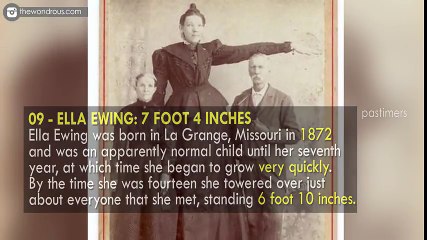 Top 10 Tallest Women Ever Lived In History