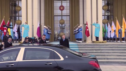 Cumhurbaşkanı Erdoğan, Katar Emiri Al Sani ile bir araya geldi - ANKARA