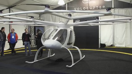 Volocopter hands-on at CES 2018