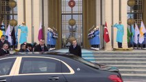 Cumhurbaşkanı Erdoğan, Katar Emiri Şeyh Temim bin Hamed Al Sani'yi kabul etti