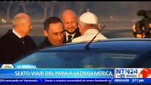 De regreso a Latinoamérica: papa Francisco emprendió su viaje desde Roma hacia Santiago de Chile