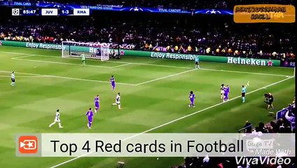 Top 4 Insane Red Card In Football
