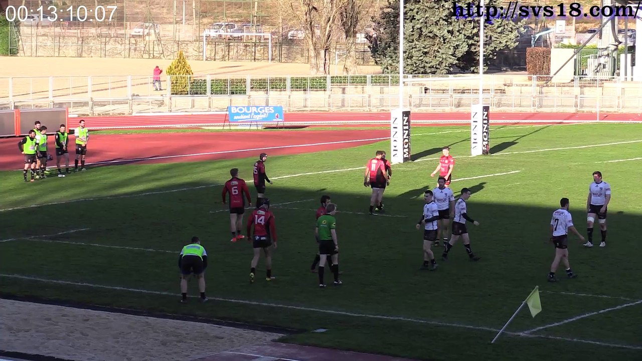 Bourges XV vs Nuits Saint Georges 1ere mi-temps