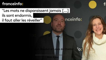 Xavier Mauduit : "Les mots ne disparaissent jamais [...] ils sont endormis,  il faut aller les réveiller"