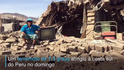 Terremoto atinge o Peru