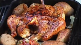 Chicken Roast with Giblet Gravy by the BBQ Pit Boys