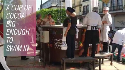 Could you handle this record breaking hot chocolate?